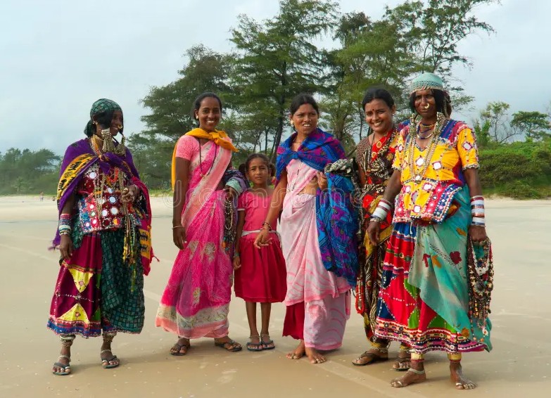 Traditional Goan women's attire